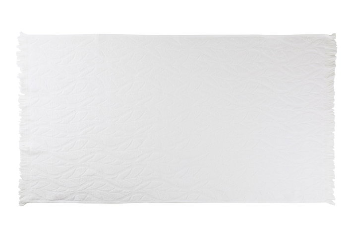 Mijölnir Leaf - Blanco - Juego de 2 toallas de baño 75x150 cm Mijölnir Leaf - Blanco - Juego de 2 toallas de baño 75x150 cm